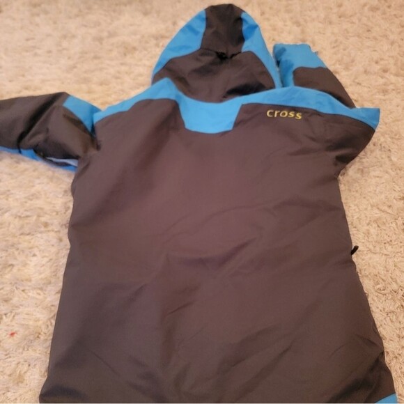 Cross Sweden Men's Ski Snowboarding Jacket Grey Blue Jacket Coat Size M - Picture 6 of 9